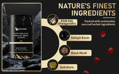 Pure Himalayan Shilajit Gold Gummies